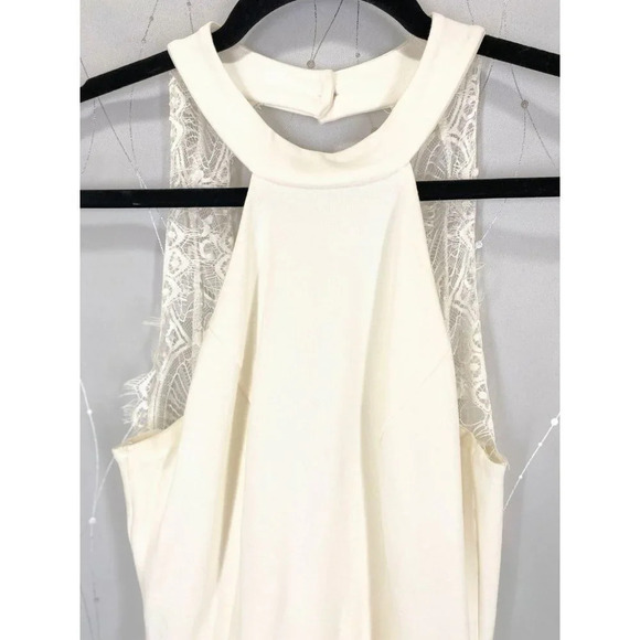 Lulu's Chic Antique White Lace Back Skater Dress $60 - Picture 8 of 16